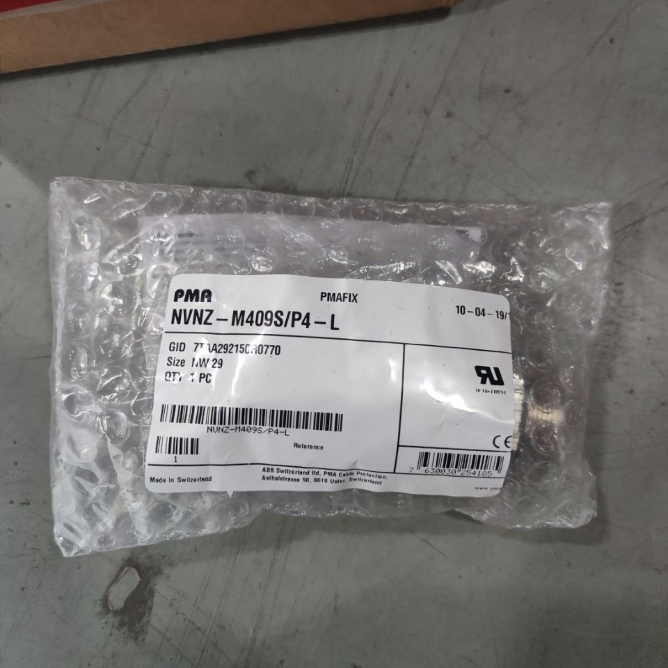 【现货】上海祥树ABB PMA 尼龙挠性导管配件NVNZ-M409S/P4-L