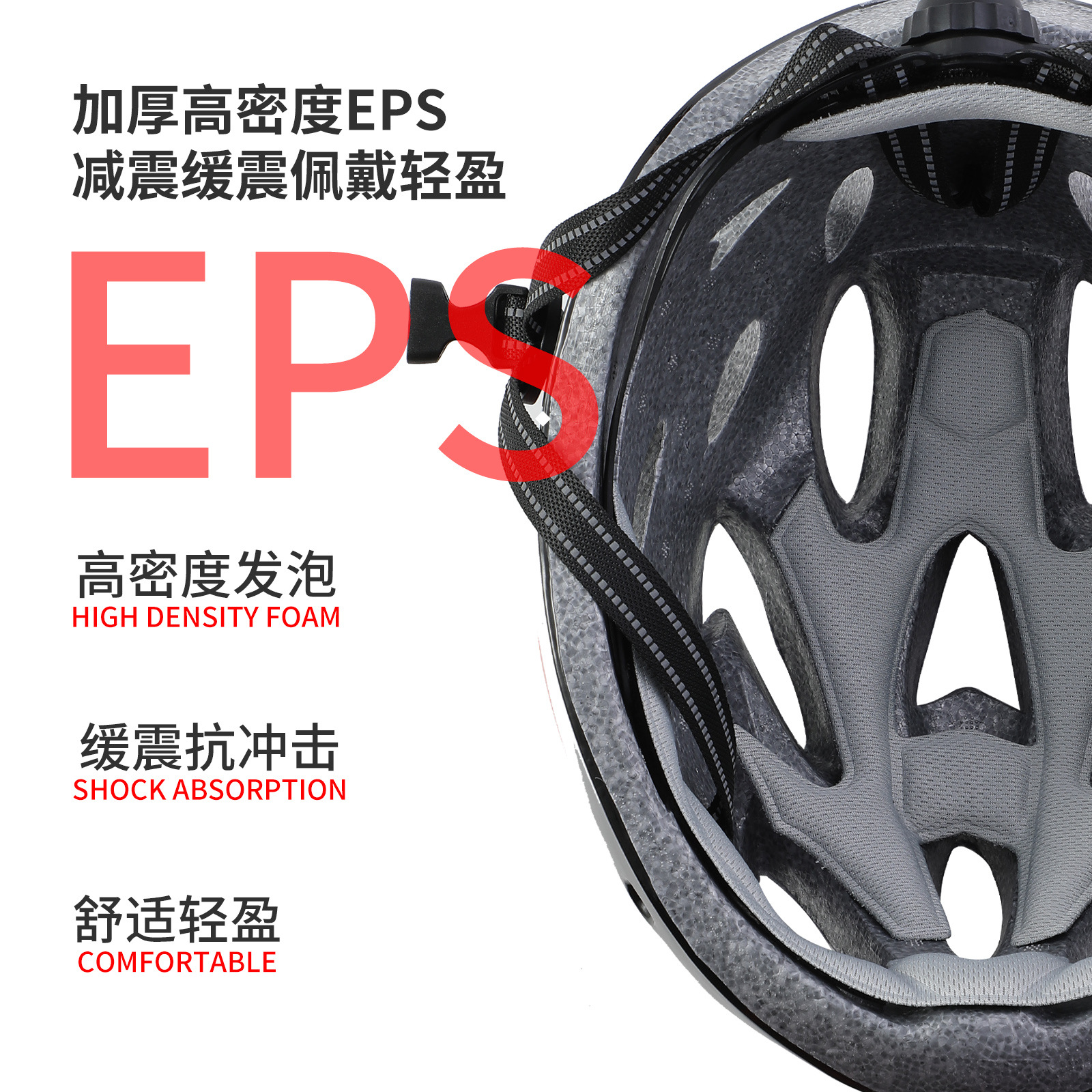 Nuevo estándar nacional casco de montar con luz trasera recargable luminoso Mountain Road bicicleta casco hombres casco equipo