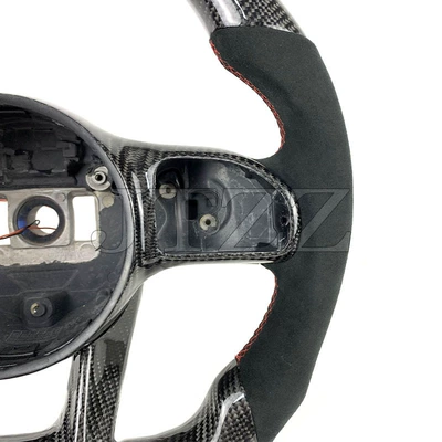 Steering wheel | suede carbon fiber steering