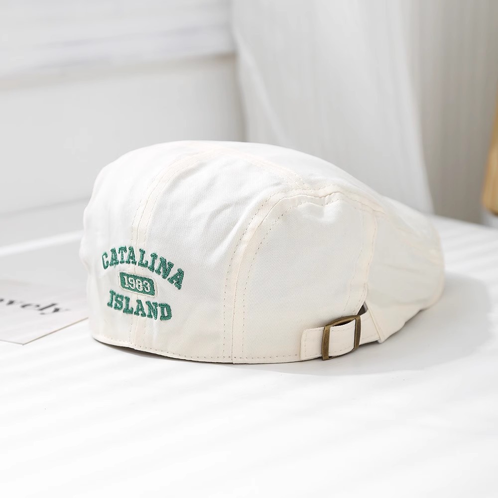 Sombrero de bebé primavera y otoño estilo coreano de moda para niños, boina para niñas, sombrero anti-avance para niños