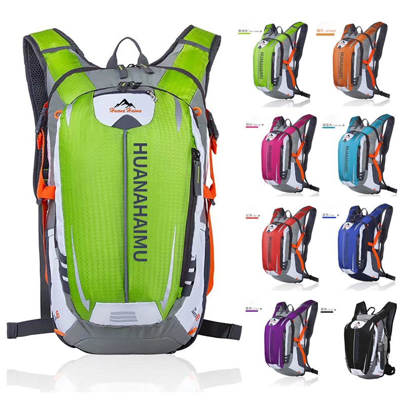 Mochila deportiva de ciclismo – resistente al agua, con bolsa de hidratación para bicicleta, senderismo y running