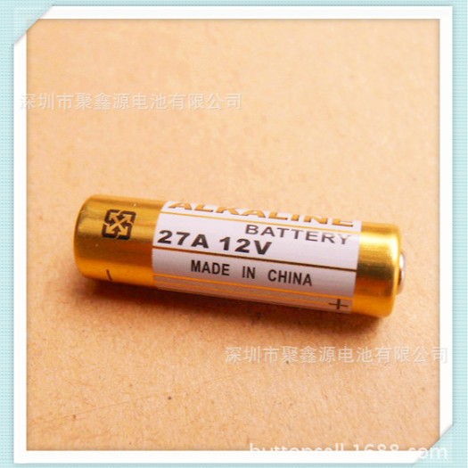 12V27A碱性柱式高压层叠电池 防盗器报警器电池 27A 12V电池