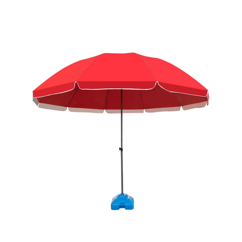 Зонт от солнца 2V06, большой уличный стойл, зонт от дождя или солнца, увеличенный, усиленный и утолщенный складной коммерческий зонтик