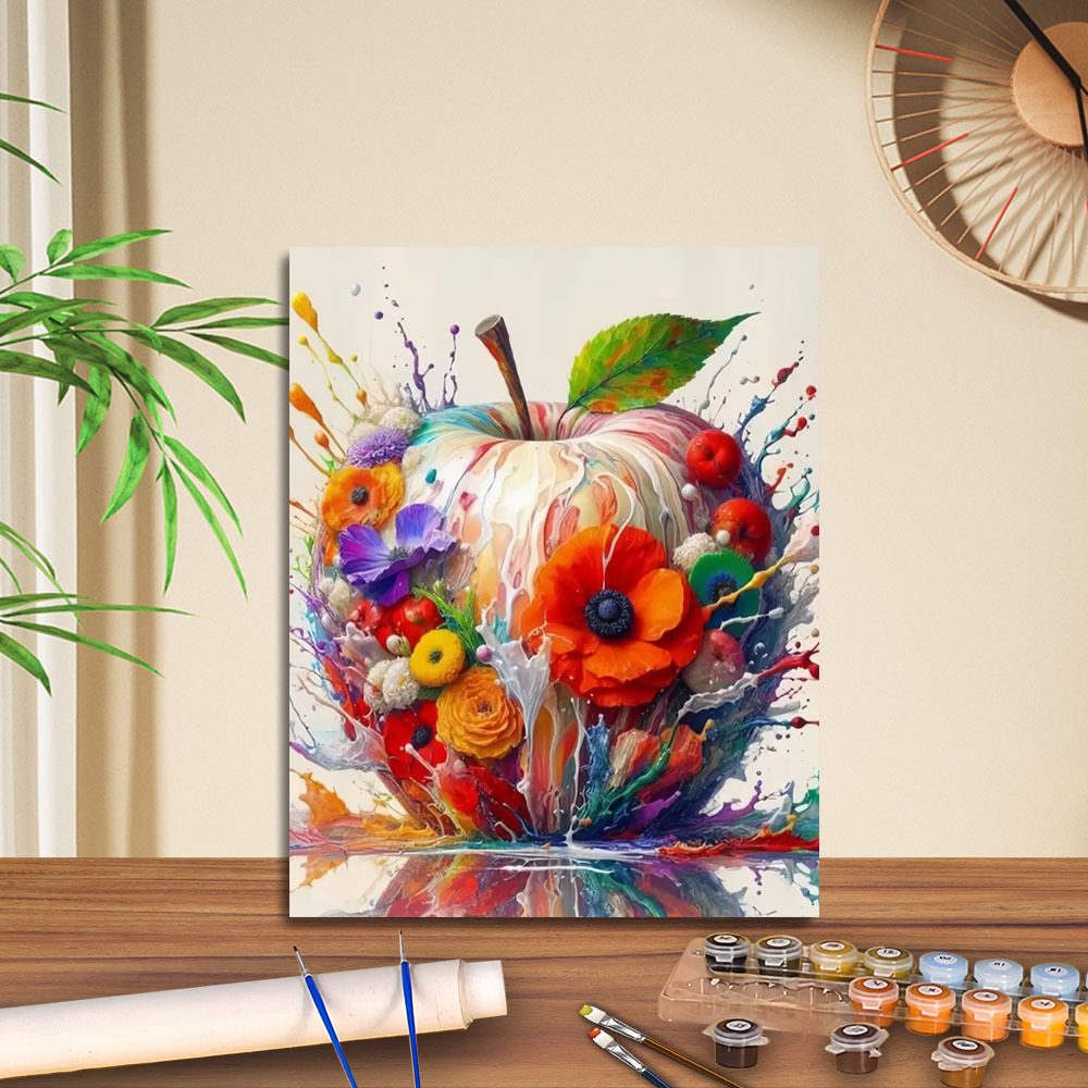 Transfronterizo jitdiy agente de pintura al óleo digital fabricantes al por mayor puestos de pintura al óleo artesanal pintura decorativa Amazon relleno de color