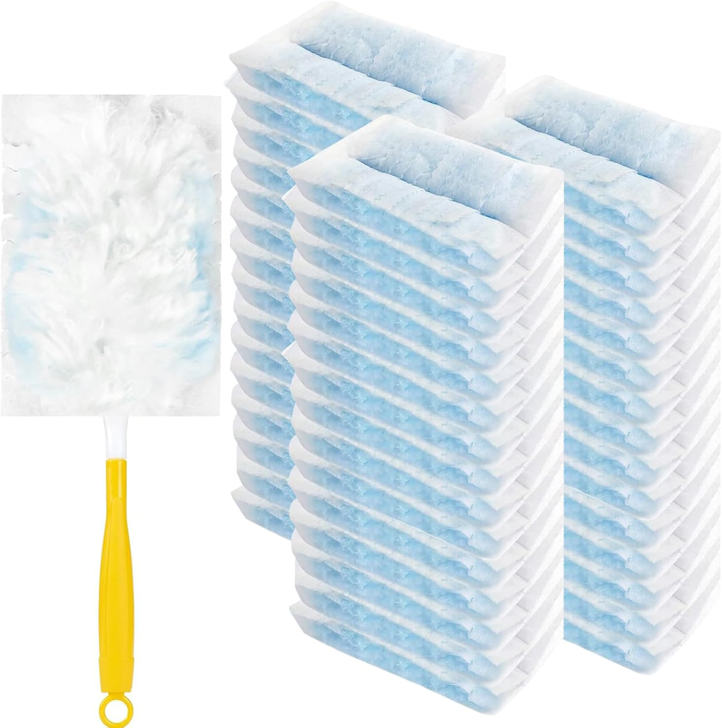 Electrostatic Dust Duster Disposable Retractable Dust Removal Dust Ceiling Cleaning Artifact Household Feather Duster