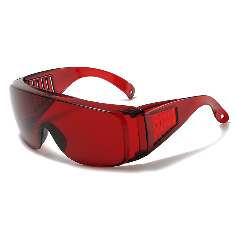 ANSIZ87 Gafas EN166 salón de belleza láser rojo verde azul soldadura eléctrica negro IPL gafas OPTE depilación ligera