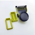14 guide combs + Face and body hair comb + Trimming guide comb