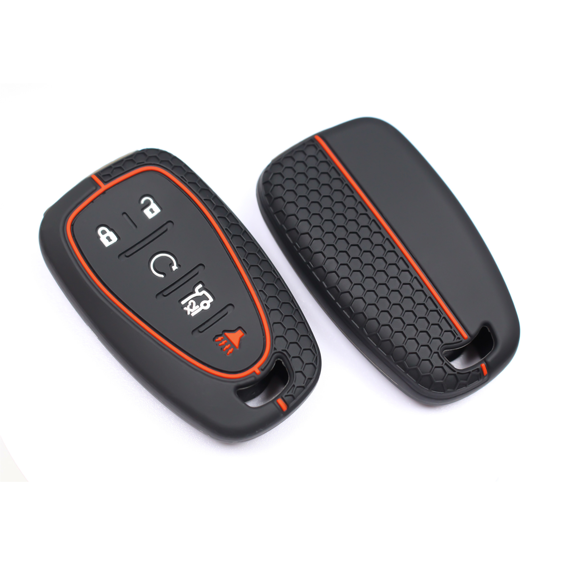 Suitable for Chevrolet New Cruze Malibu XL Cruze Explorer Smart 5-Key Silicone Car Key Bag Cover