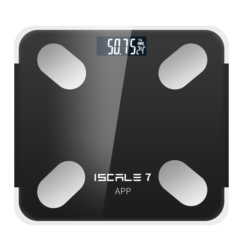 Heshi electronic scale human body Bluetooth Rechargeable body fat scale wholesale smart weight scale home body fat scale weighing scale