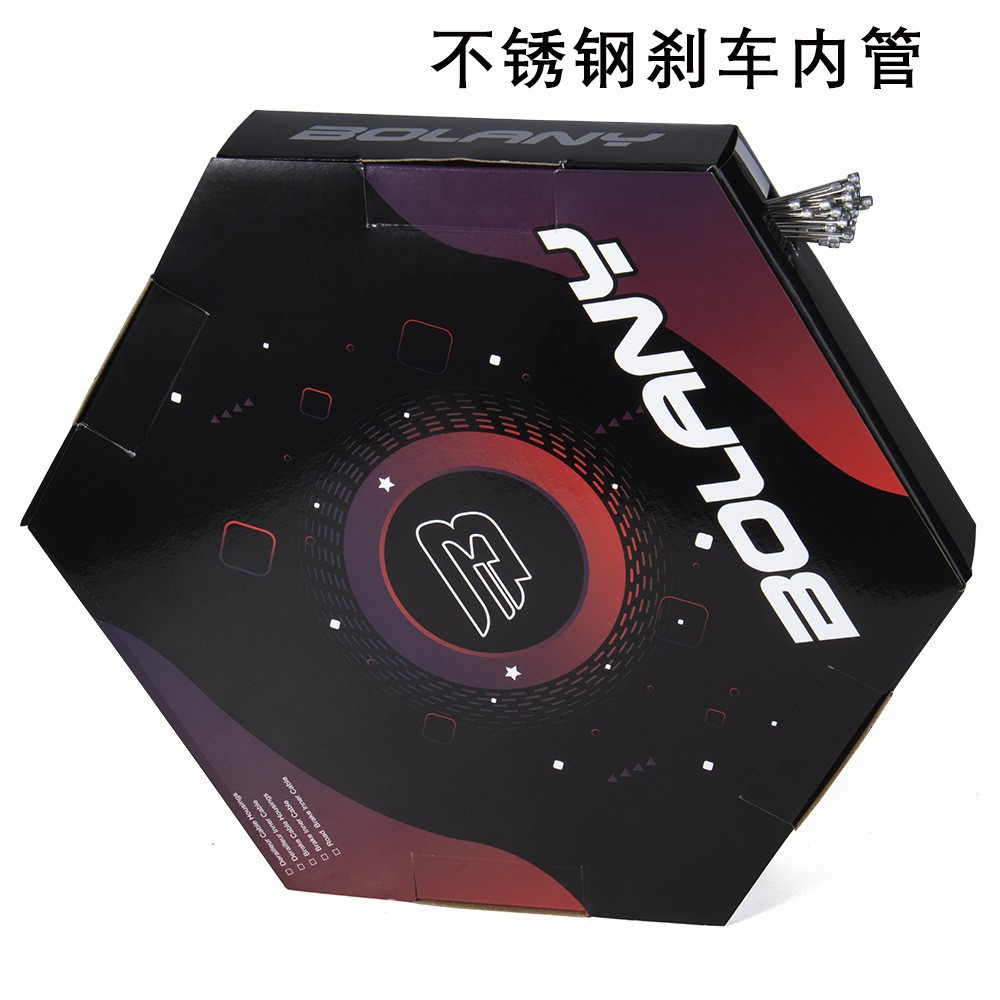 BOLANY bicicleta de montaña cable de transmisión de cable de freno de Teflón en caja de acero inoxidable núcleo de cable interno accesorios para bicicletas