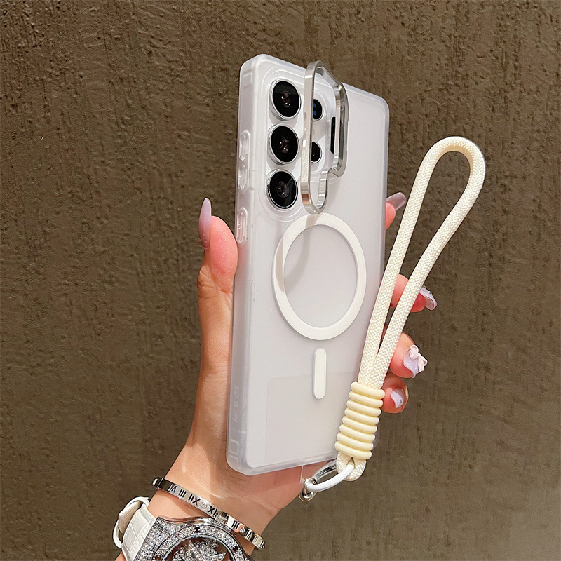 Funda Magnética con Soporte de Lente de PC con Protección Anti-caídas y Acabado Mate