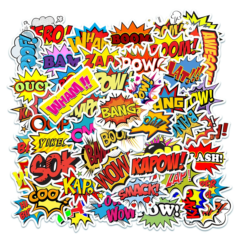 50 штук сюрприз взрыв буквы персонализированные граффити мотоцикл тележка чехол холодильник мультфильм водонепроницаемые наклейки съемные