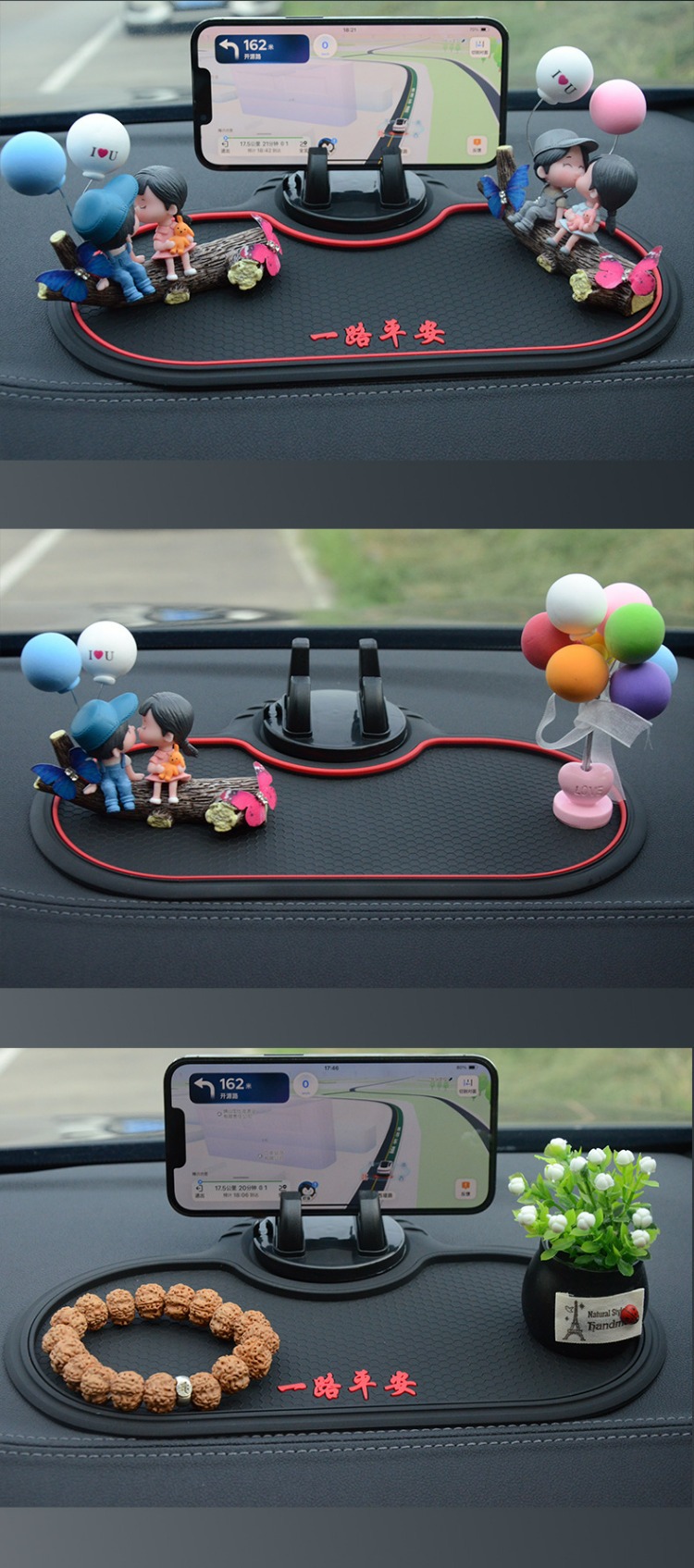 New Car-Mounted Anti-Slip Mat for Mobile Phones, Multi-Functional Anti-Slip Mat for the Car, High Temperature Resistant Car Anti-Slip Mat for Mobile Phones