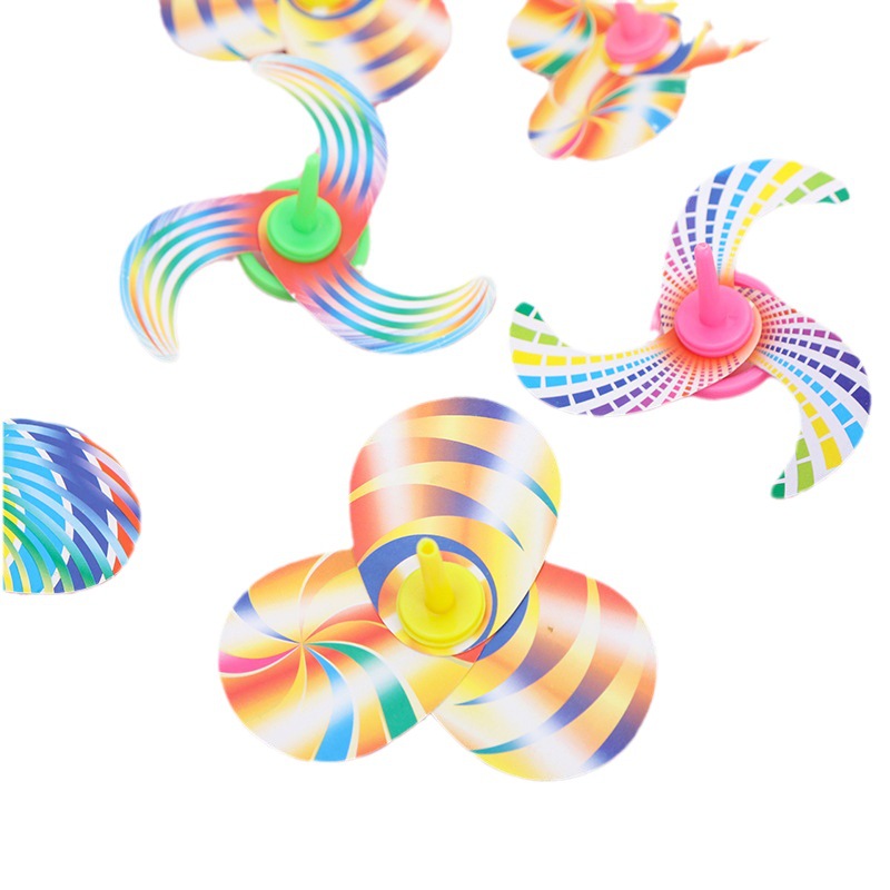 DIY Tarjeta de papel de montaje de giroscopio transfronteriza Venta caliente de color giroscopio pequeños juguetes al por mayor Yiwu ventas directas de la fábrica