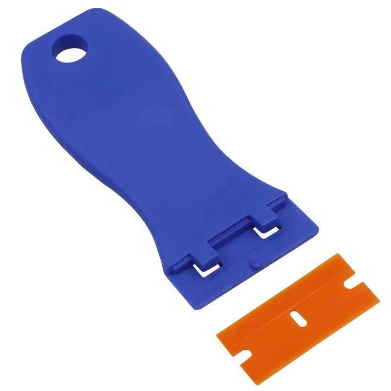 Plastic sticker, tools set, shovel, scraper