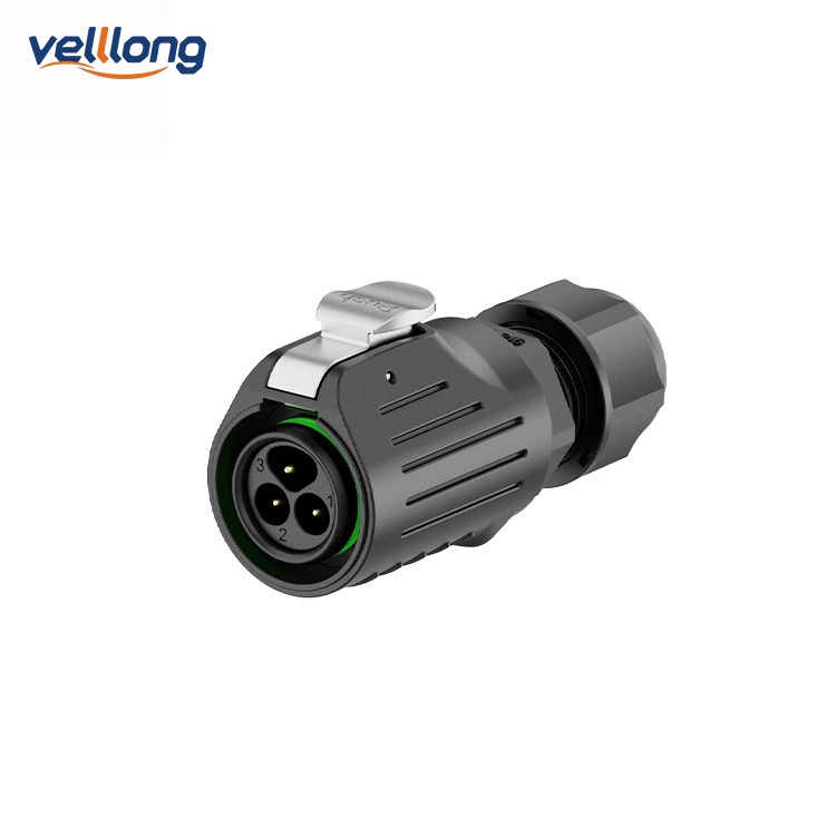 IP68 waterproof power socket connector EW-LP16 panel plastic 2/3/4/5/7/8/9 aviation plug