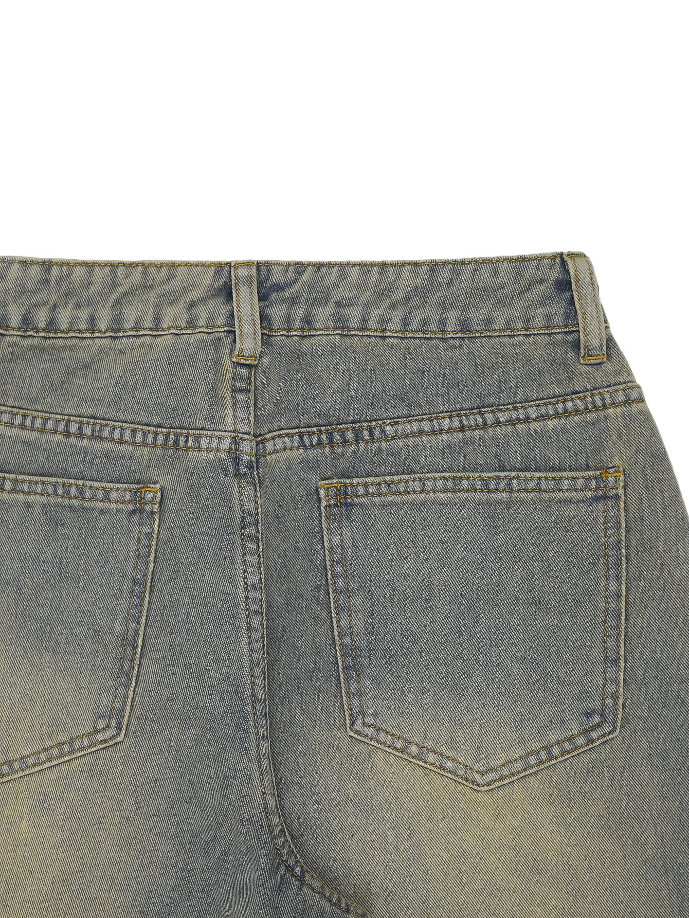Women's Clothing Vintage Washed Wide Leg Jeans, Distressed Street Style, Loose Straight Leg Denim Jeans For Women, Commuting, Wide Leg Trousers_ecoleips.com