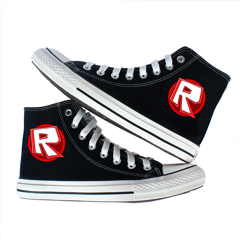 Cross-Border Roblox Game Merchandise Canvas Shoes, Casual Sneakers for Men and Women, Student Sports Lace-Up Shoes, Dropshipping Cross-Border Roblox Game Merchandise Canvas Shoes, Casual Sneakers for Men and Women, Student Sports Lace-Up Shoes, Dropshipping