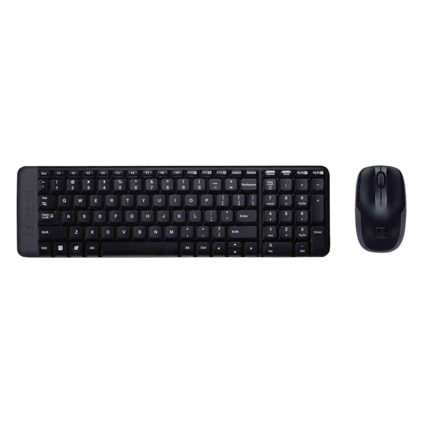 Set de Teclado y Ratón Inalámbrico Logitech MK220, Set de Teclado y Ratón Inalámbrico para Oficina