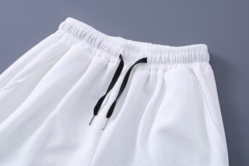 Herren Freizeithose Kurze Sporthose Atmungsaktiv Locker Geschnitten_voghion.com