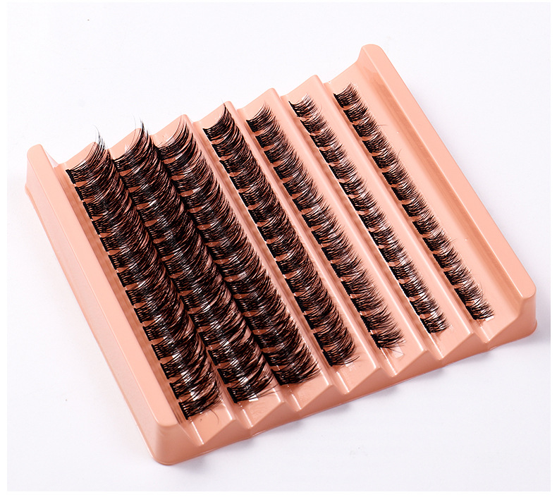 26g Weight False Eyelashes Makeup Tools Types Vintage Style Vacation Solid Color Artificial Fiber False Eyelashes 1 Set