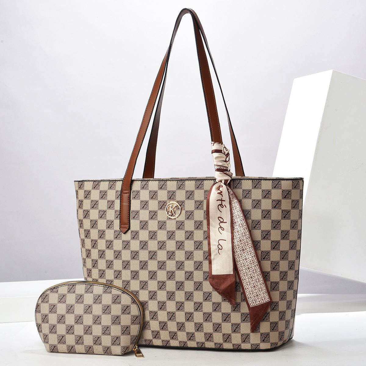 Bolsa de bolsas de ajedrez, bolsas de celosía, bolsas de hombro, bolsas de mano, bolsas de comercio exterior, bolsas de mujer, Taizhou
