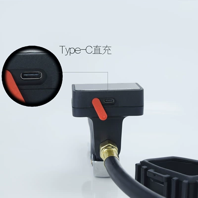 【Taibaomu】Rechargeable Led Tire Inflator Air pressure gauge/tire pressure gauge