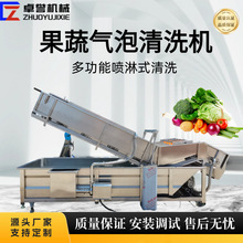 果蔬清洗机 土豆红薯萝卜去污去泥 海参气泡清洗全自动一体机