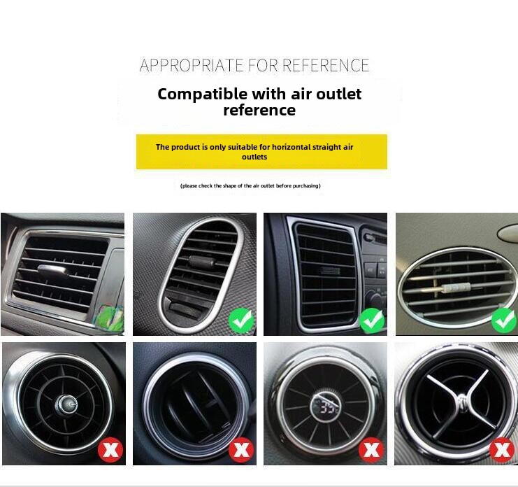 Grenzüberschreitende Auto-Handyhalterung mit Diamant-Einbettung, Navigationsrahmen, Luftauslasssitz mit doppeltem Verwendungszweck, Schwerkraft-Handyhalterung, weibliche Halterung_voghion.com