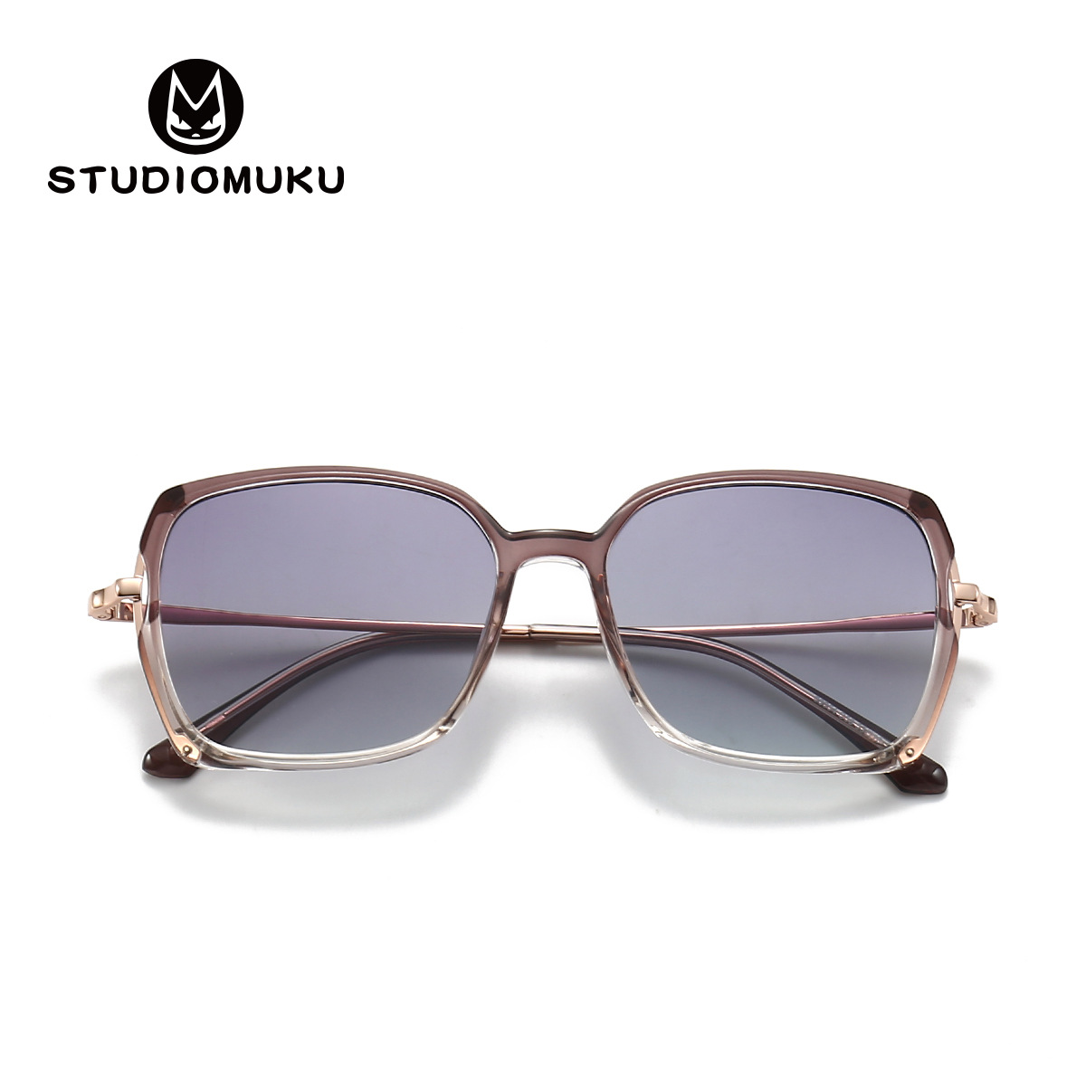 Gafas de Sol Polarizadas para Mujer de Placa y Metal, Protección UV400, para Protección Solar y Moda