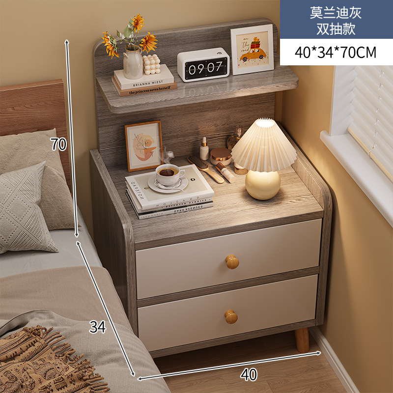 [Double pumping and heightening] Morandi Gray 40*34*70cm