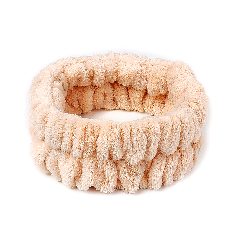 Shiyuan hecho a mano DIY cara lavado banda de pelo Internet celebridad diadema casera simple máscara antideslizante pelo vinculante banda de pelo al por mayor