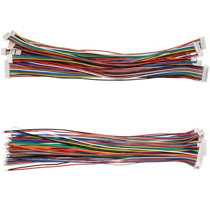 1,25mm separación de línea terminal 1,25mm 28awg línea de conexión de alambre electrónico de Color 2P-12P