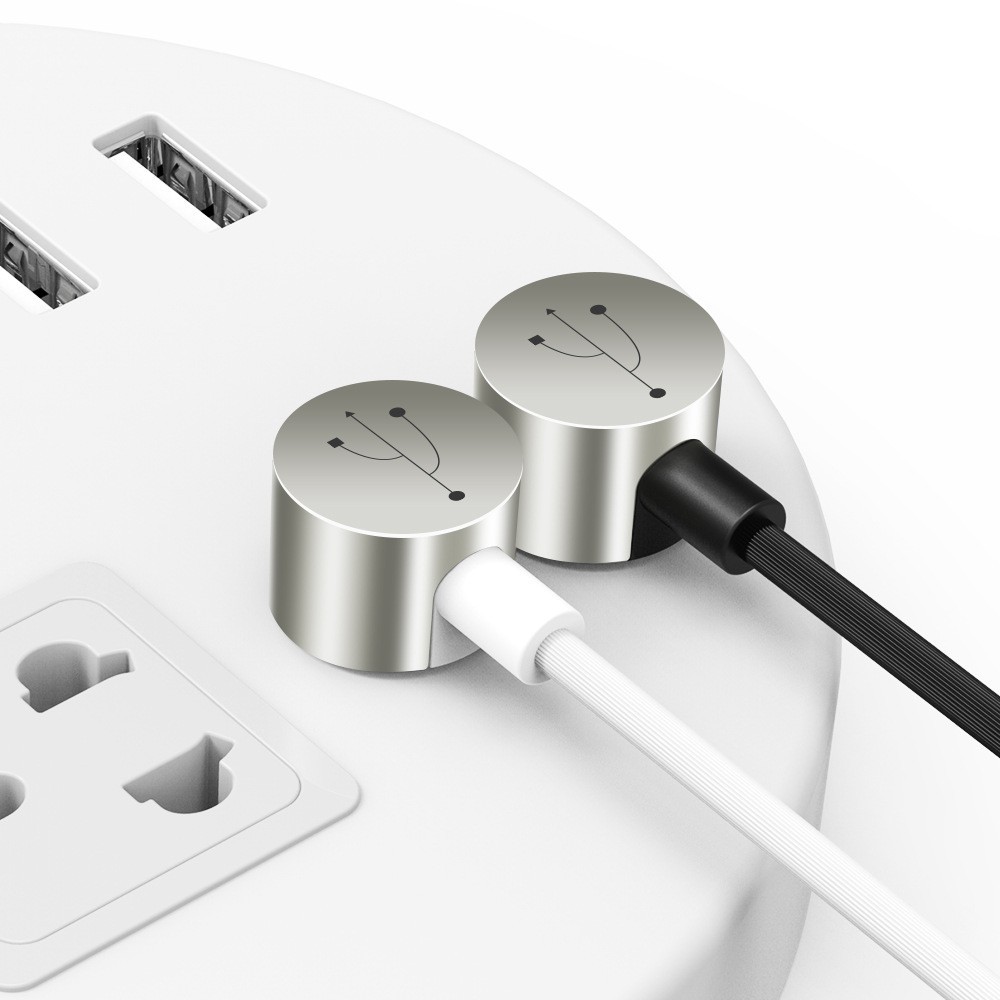 Floveme suitable for Apple Android 2-in-1 data 5V/2.4A aluminum alloy charging cable_voghion.com