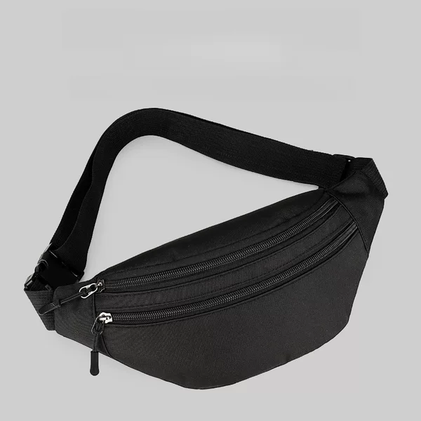 Oxford Cloth Casual Sports Waist Bag 2023 New Men's Mobile Phone Chest Satchel Korean Fashion Chest Bag Women's Bag