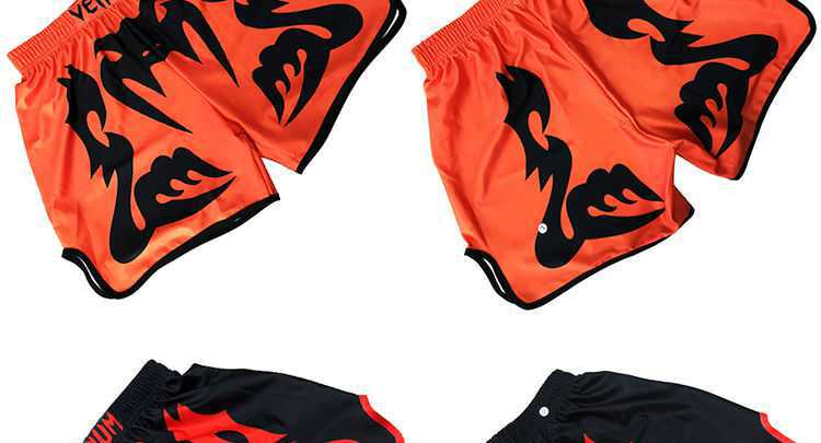 Muay Thai shorts men's boxing loose combat martial arts running sports fitness training fight MMA fight pants 15