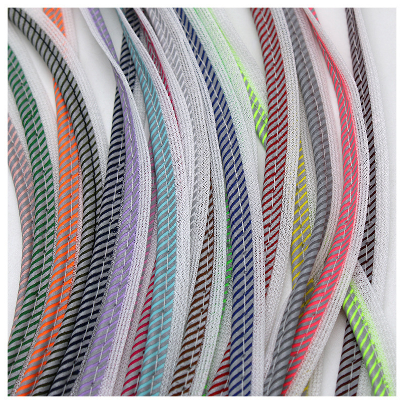 反光包边子母带牙边嵌条反光包边条普亮高亮彩色滚边绳服装饰箱包