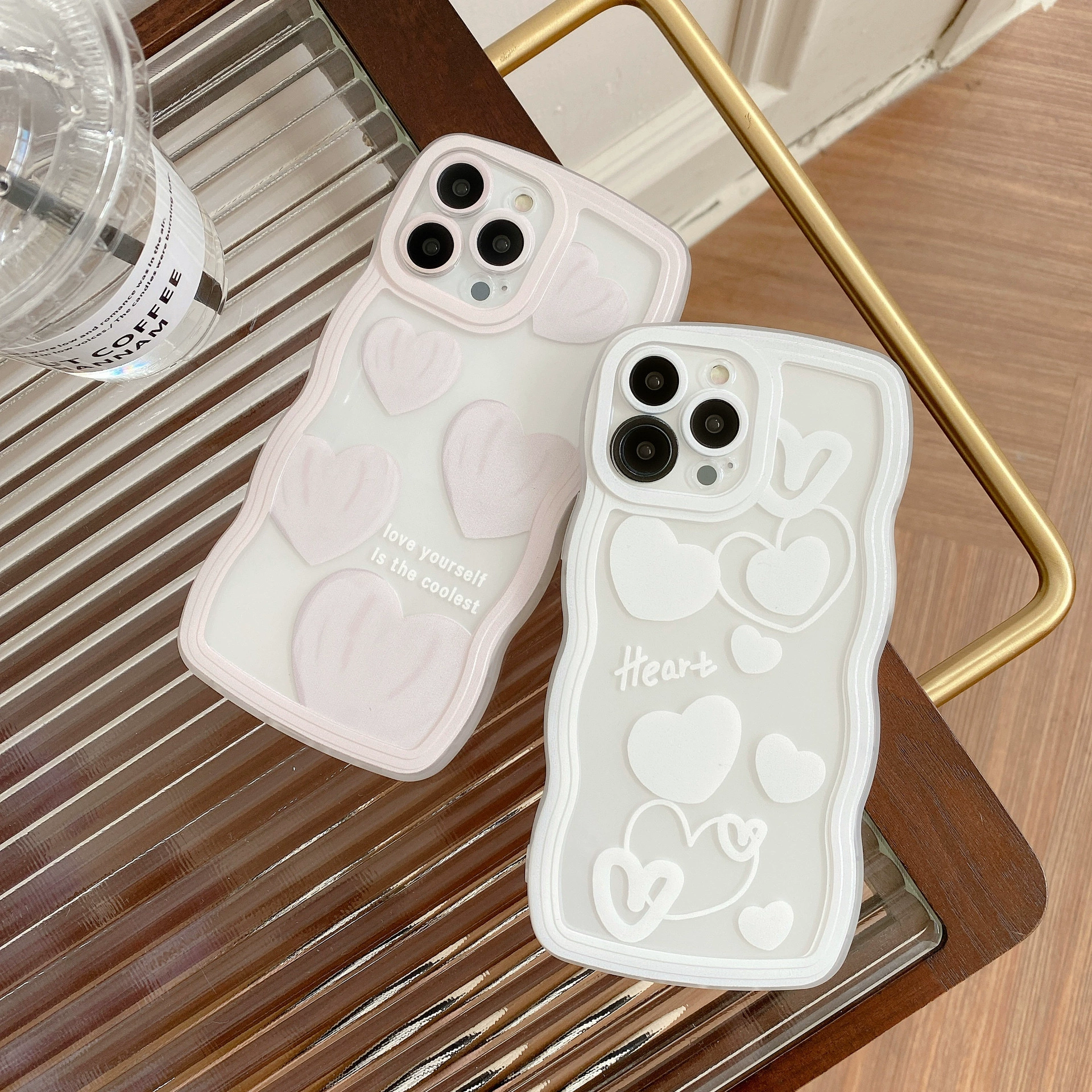 Подходящий чехол для oppoa2pro cartoon wave мобильного телефона reno12 прозрачный окрашенный силиконовый чехол a1 летняя свежесть