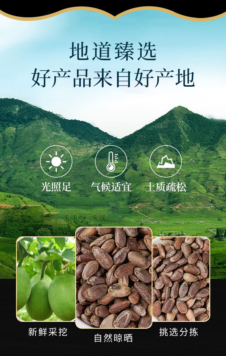 Gua Lou Ren (Trichosanthes kirilowii Seed) — Dried Food Herb, 500g, Custom Milling Available overview