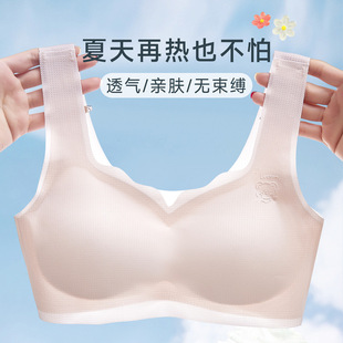 Developmental Student Underwear for Girls, Seamless, Middle and High School Students, Tube Top, Breathable, Thin Fixed Vest, Girls' Bra