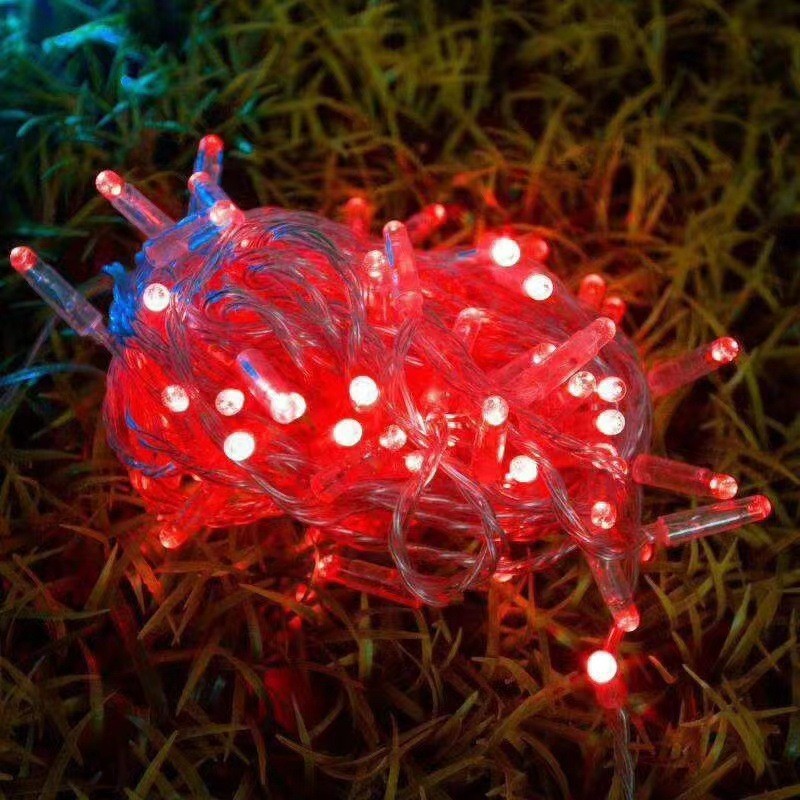 String LED al aire libre resaltado pegamento impermeable decoración de Navidad String Lights Celestial Atmosfera de vacaciones Lights al aire libre