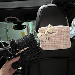 車のティッシュの箱は軽くて豪華です。車用シートの手すりのティッシュは創意多機能の車のティッシュの箱を引き出します。