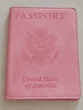 En stock envío gratuito cubierta de pasaporte americano multi-funcional bolsa de pasaporte cubierta de la Tarjeta de pasaporte caja de cuero de almacenamiento integrado pasaporte