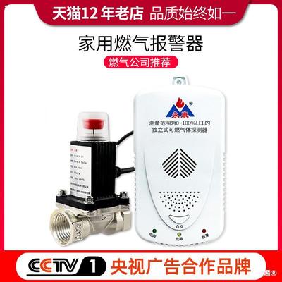 household Gas Alarm automatic cut off Valve The Conduit Natural gas kitchen household leakage detector