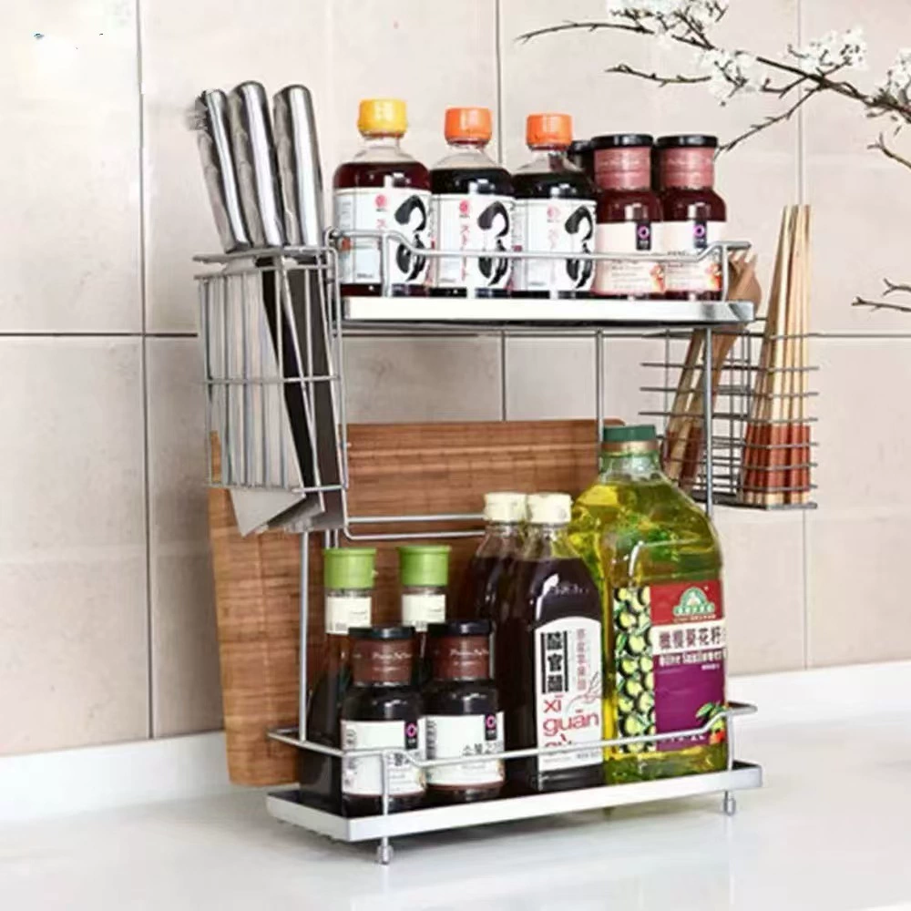 Double-layer corner frame stainless steel, storage system