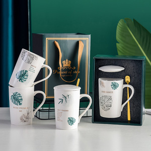 Ceramic cup gift box set, creative mugs, advertising logo, event small gifts, wholesale of daily-use coffee cups pic 15