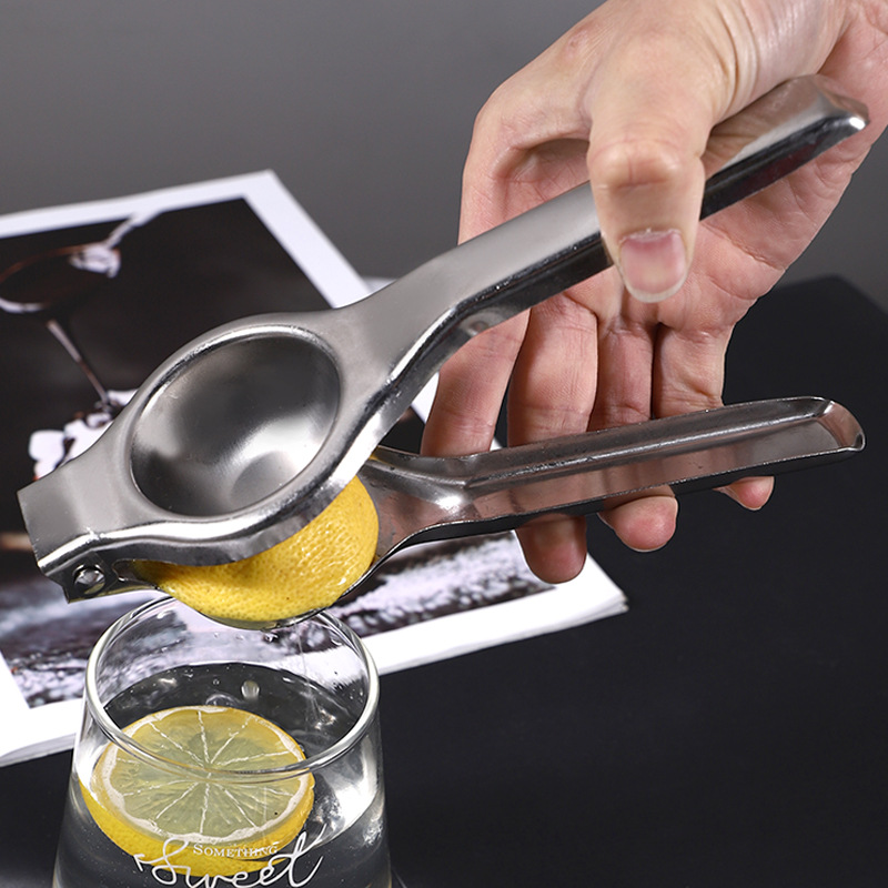 Portable stainless steel lemon clip manu...