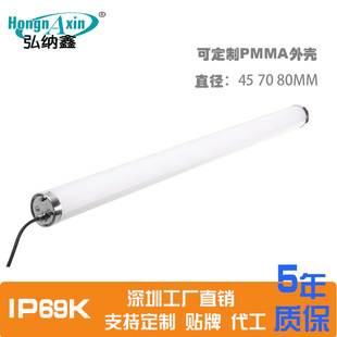 Round Three-Proof Lamp Shell Kit Pmma Anti-Ammonia Gas Farm High-Power Round Three-Proof Lamp Manufacturer Ip66