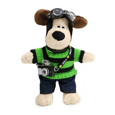 Tank 300 Harvard Haval Big Dog Co-Pilot Doll Car Interior Accessories Collection (Car ornaments) - hat-black-and-green-clothes-shorts-camera-master-dog
