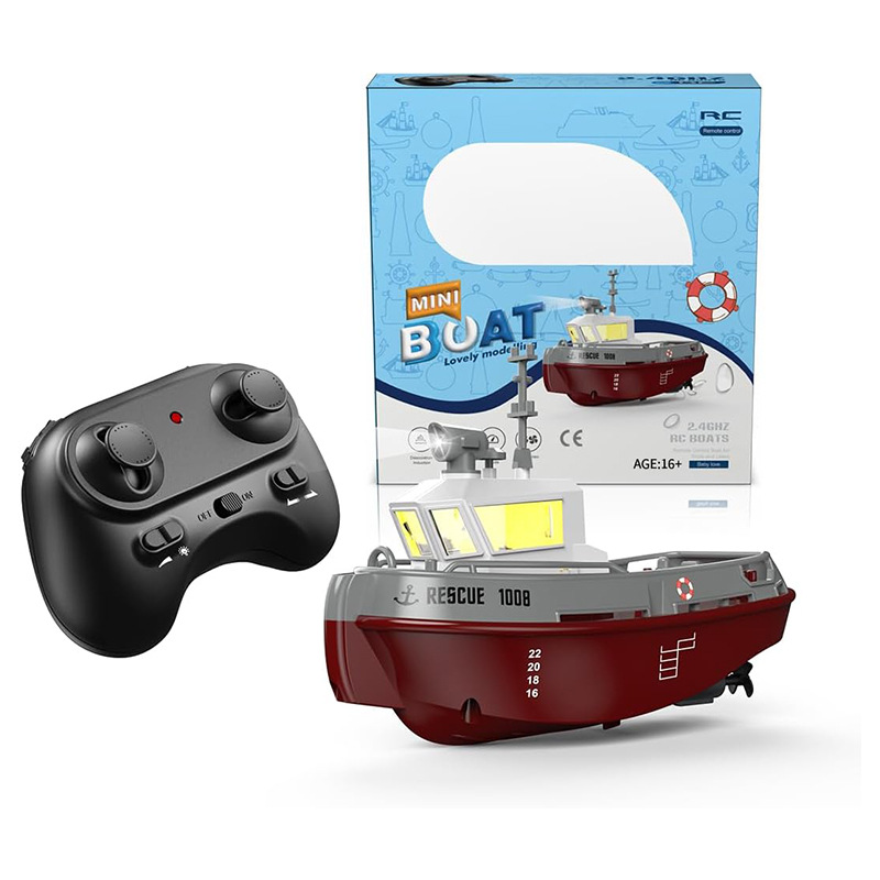 Cross-Border Mini Remote Control Boat Water Toy Electric Kart Boat Rc Ship Model Outdoor Toy